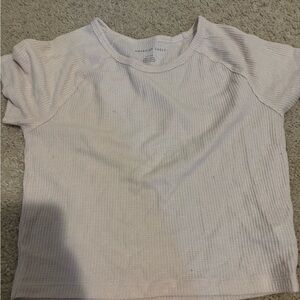 American Eagle Outfitters women’s  Cream baby tee